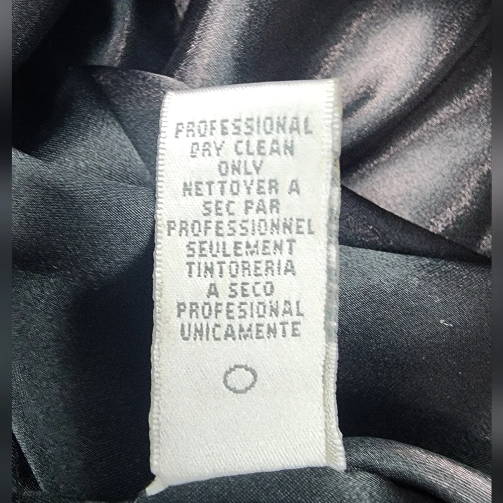 Badgley Mischka Printed Formal Dress, Womens 8 - Picture 12 of 13